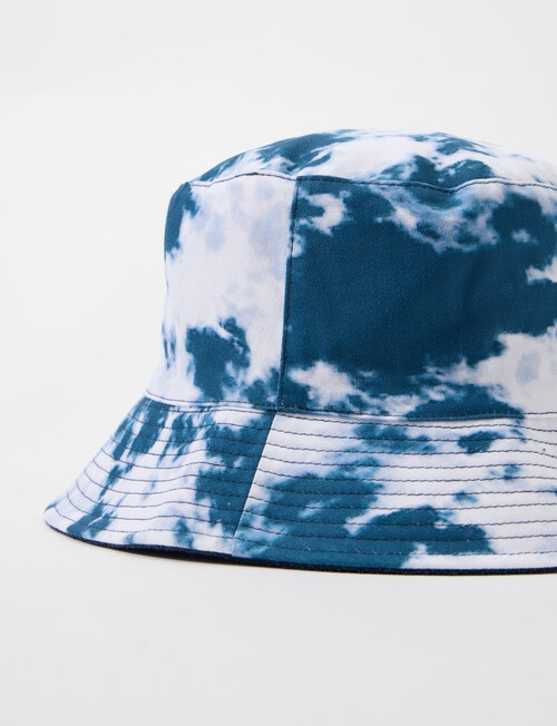 No Issue Tie Dye Reversible Bucket Hat, Ink product photo View 03 L