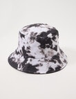 No Issue Tie Dye Reversible Bucket Hat, Charcoal product photo