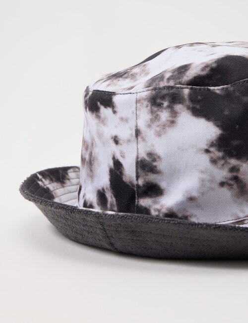 No Issue Tie Dye Reversible Bucket Hat, Charcoal product photo View 05 L