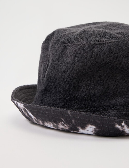 No Issue Tie Dye Reversible Bucket Hat, Charcoal product photo View 06 L