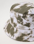 No Issue Tie Dye Reversible Bucket Hat, Khaki product photo View 04 S