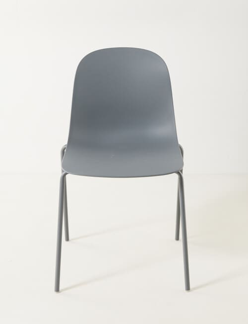 Haven Furniture Malmo Dining Chair, Pewter product photo View 02 L