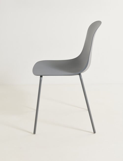 Haven Furniture Malmo Dining Chair, Pewter product photo View 04 L