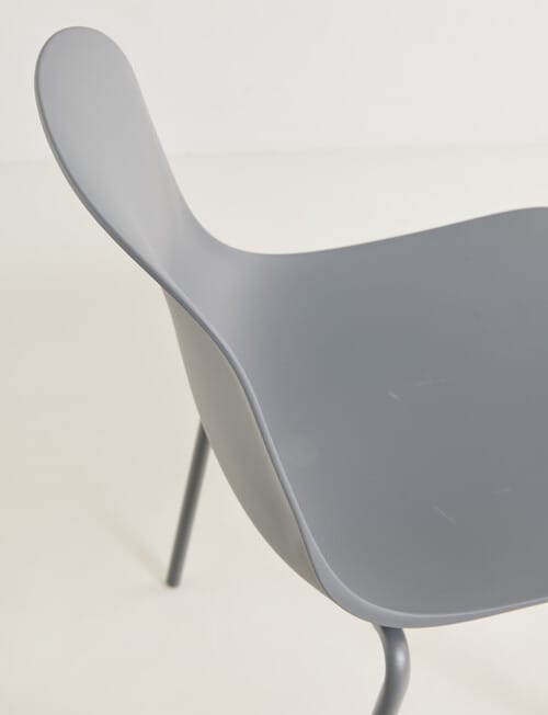 Haven Furniture Malmo Dining Chair, Pewter product photo View 05 L