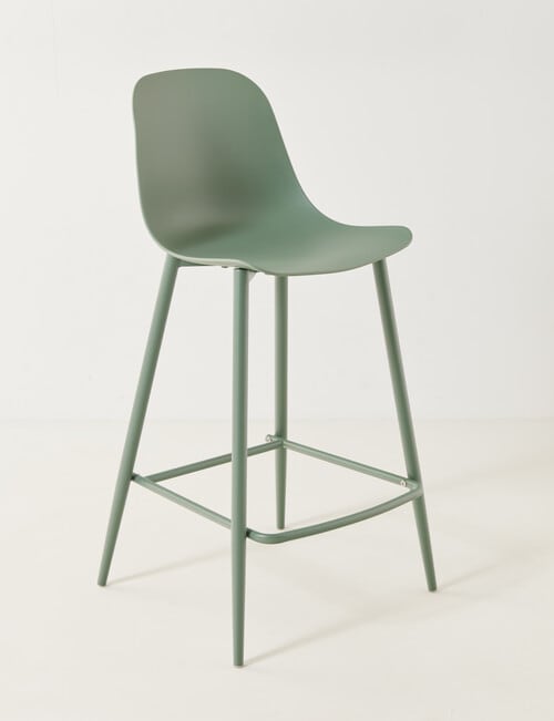 Haven Furniture Malmo Counter Stool, Green product photo
