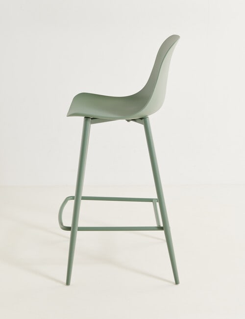 Haven Furniture Malmo Counter Stool, Green product photo View 04 L