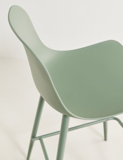 Haven Furniture Malmo Counter Stool, Green product photo View 05 L