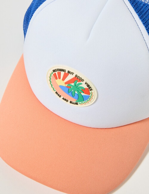 Mac & Ellie Colour Block Cap, Multicoloured product photo View 02 L