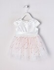 Teeny Weeny All Dressed Up Sequin Maisy Dress, Ivory product photo
