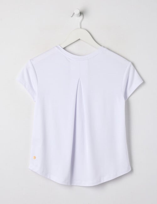 SUPERFIT GIRL Boxy Tee, White product photo View 02 L