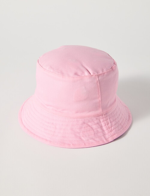 Mac & Ellie Strawberry Embroidery Bucket Hat, Purple product photo View 03 L