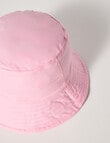 Mac & Ellie Strawberry Embroidery Bucket Hat, Purple product photo View 04 S