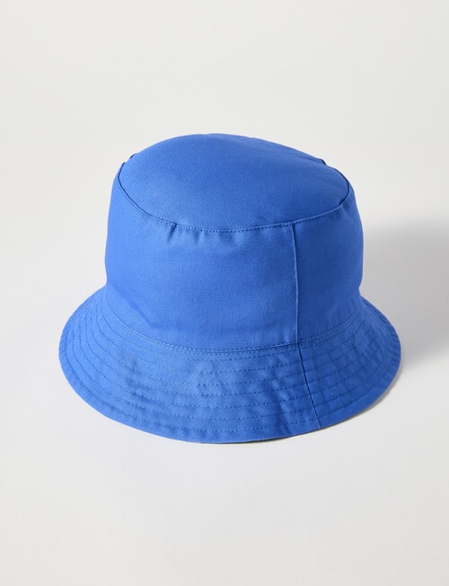 Mac & Ellie Rainbow Embroidery Bucket Hat, Blue product photo View 03 L