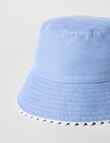Mac & Ellie Stripe Bucket Hat, Cobalt product photo View 03 S