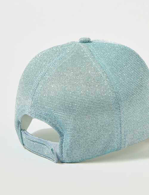 Mac & Ellie Heart Funfetti Cap, Blue, 3-8 product photo View 04 L