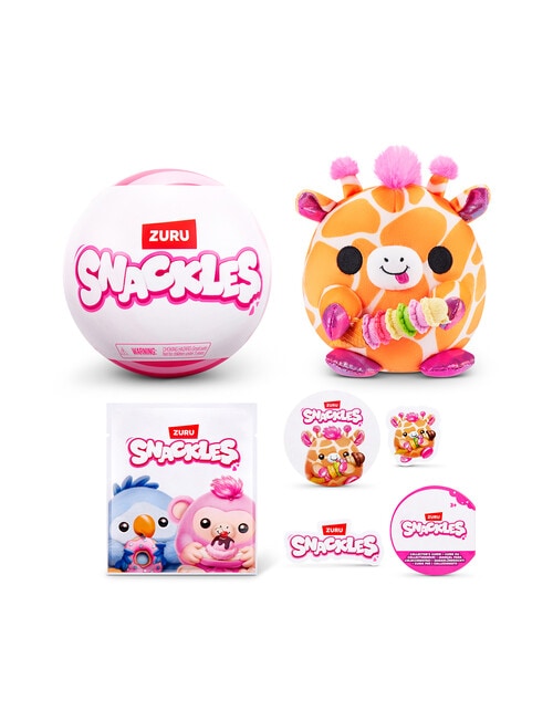 Snackles 12cm Soft Toy, Series 1, Assorted product photo