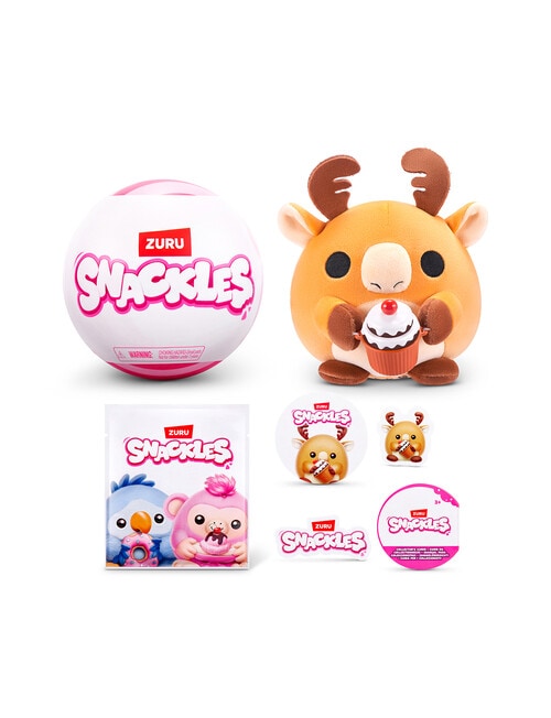 Snackles 12cm Soft Toy, Series 1, Assorted product photo View 06 L