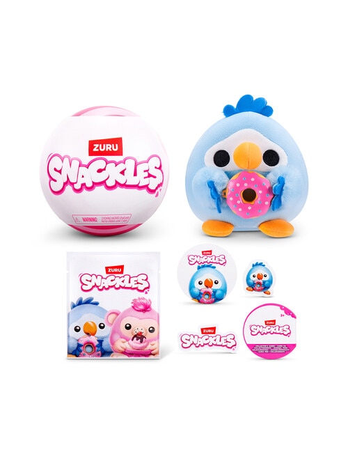 Snackles 12cm Soft Toy, Series 1, Assorted product photo View 07 L