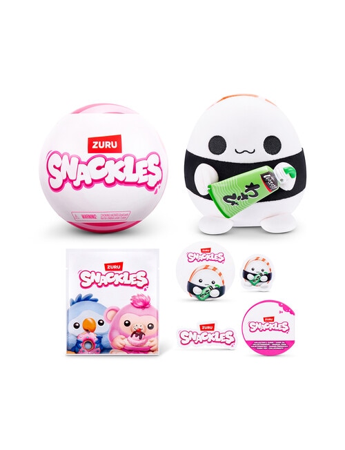 Snackles 12cm Soft Toy, Series 1, Assorted product photo View 09 L