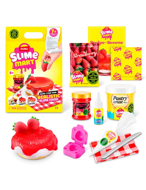 Slime Mart Small Series 1, Strawberry Cheesecake product photo