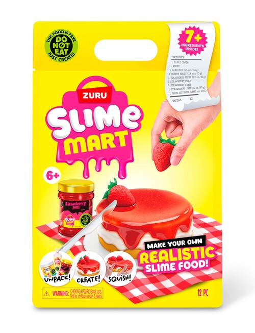 Slime Mart Small Series 1, Strawberry Cheesecake product photo View 02 L