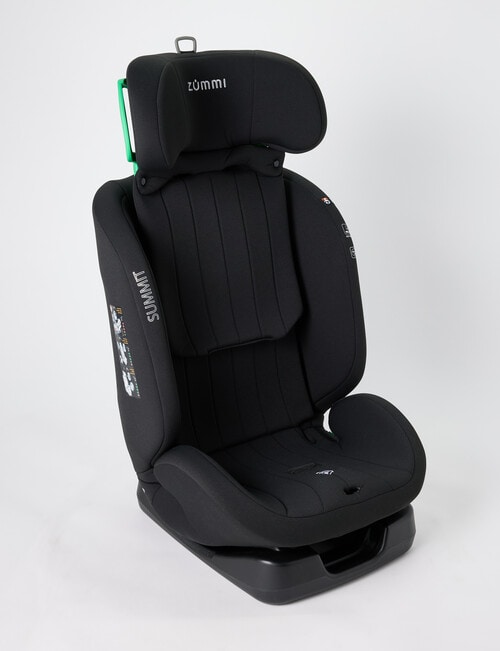 Zummi Summit Car Seat, Grey product photo View 15 L