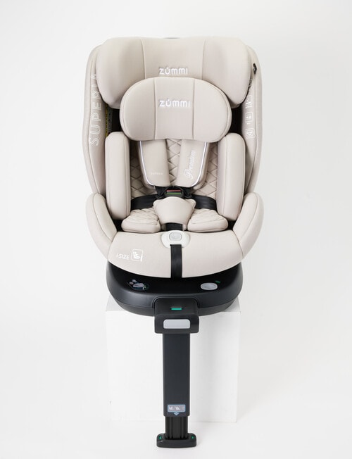 Zummi 360° Rotation Superia Car Seat 2025, Cashmere product photo View 04 L
