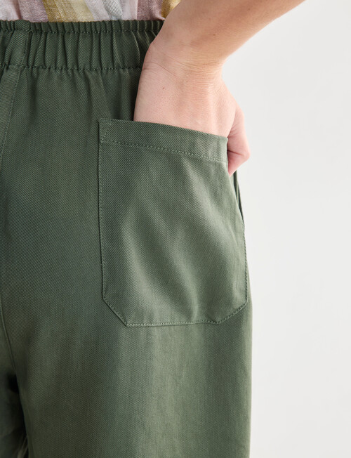 Zest Twill Tape Jogger Pant, Khaki product photo View 05 L