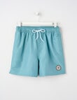 Wavetribe Swim Short, Teal product photo