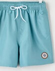 Wavetribe Swim Short, Teal product photo View 03 S