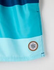 Wavetribe Colour Block Swim Short, Ink product photo View 03 S