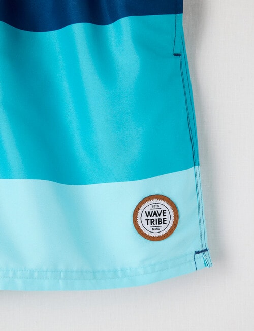Wavetribe Colour Block Swim Short, Ink product photo View 03 L