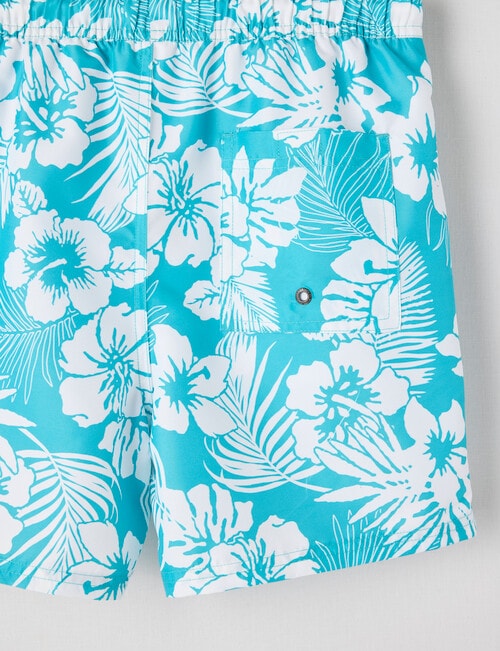 Wavetribe Tropic Swim Short, River product photo View 02 L