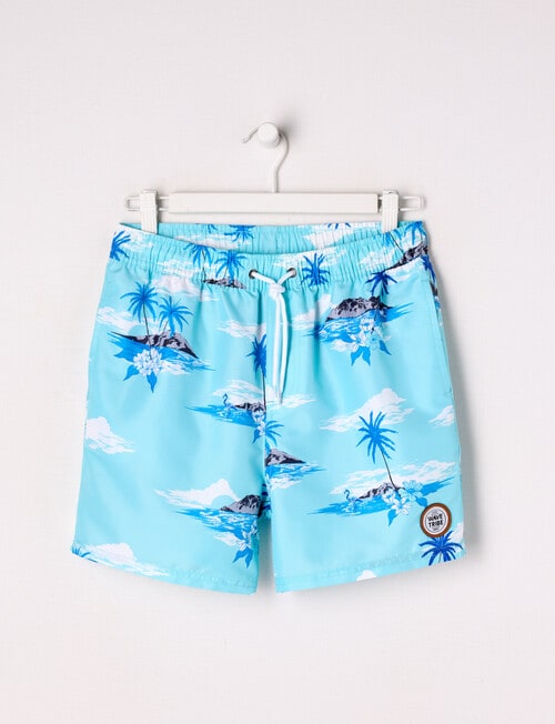 Wavetribe Island Swim Short, Sea product photo