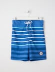 Wavetribe Stripe Boardshort, Ocean product photo