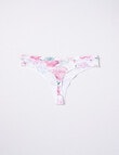 Lyric Chanice G-String Brief, Roses product photo View 02 S