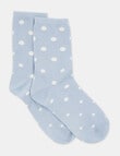 Levante Gigi Spot Crew Sock, Capri product photo View 02 S
