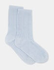Levante Milena Crew Sock, Capri product photo View 02 S