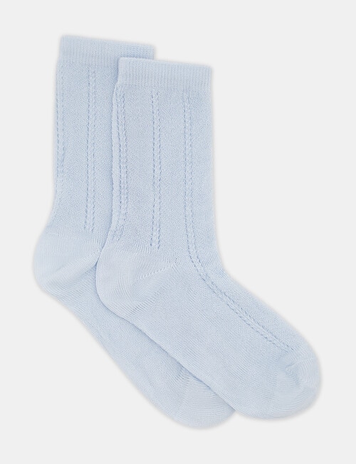 Levante Milena Crew Sock, Capri product photo View 02 L