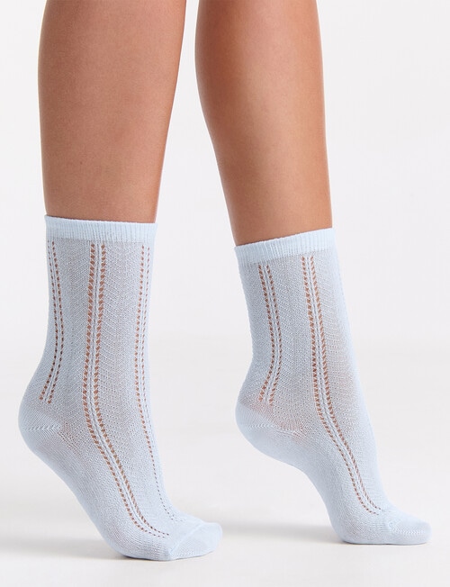 Levante Milena Crew Sock, Capri product photo View 04 L