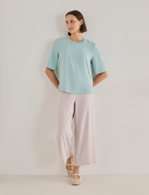 Jigsaw Serenity Drapey Top, Eggshell Blue product photo View 03 L