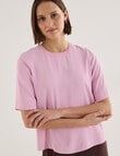 Jigsaw Serenity Drapey Top, Pink Mist product photo