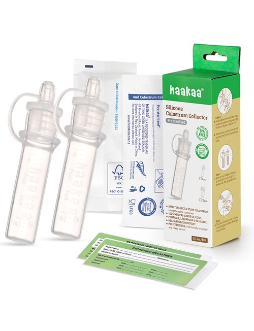 Haakaa Silicone Colostrum Collector, 2-Pieces product photo
