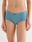 Lyric Cotton Lace Back Boyleg Brief, Dark Sage product photo