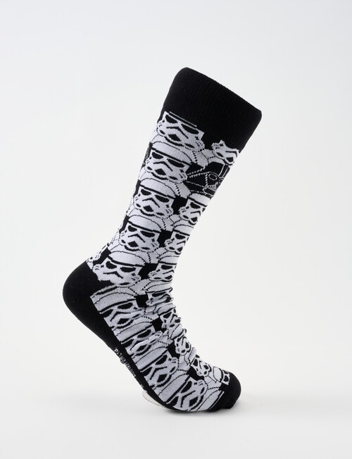 Licensed Stormtrooper Crew Socks, 2-Pack, Assorted product photo View 03 L