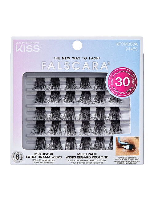 Kiss Nails Falscara Multi Pack, Natural Extra Drama Wisps product photo