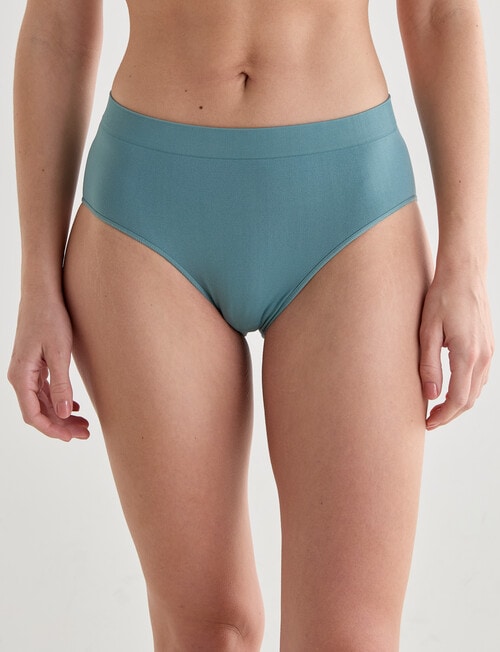 Lyric Seamfree Full Brief, Dark Sage product photo