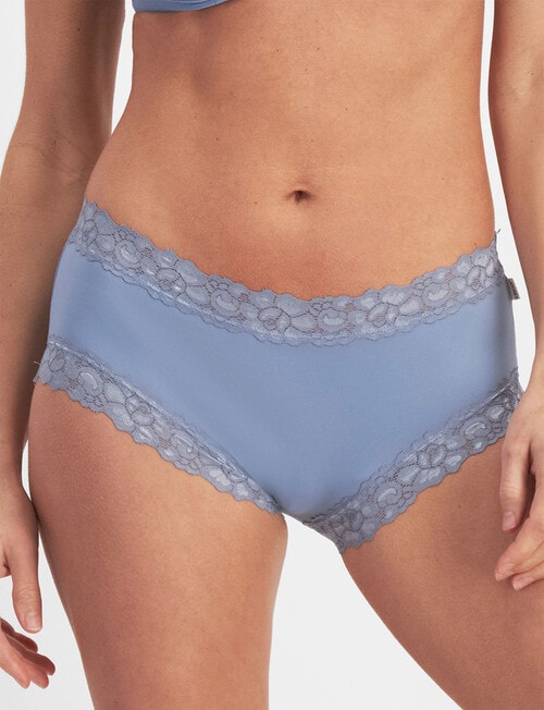 Jockey Woman Paris Micro Boyleg Brief, Smokey Blue product photo