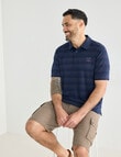 Line 7 Cliff Polo Shirt, Navy product photo