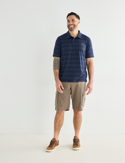 Line 7 Cliff Polo Shirt, Navy product photo View 03 L